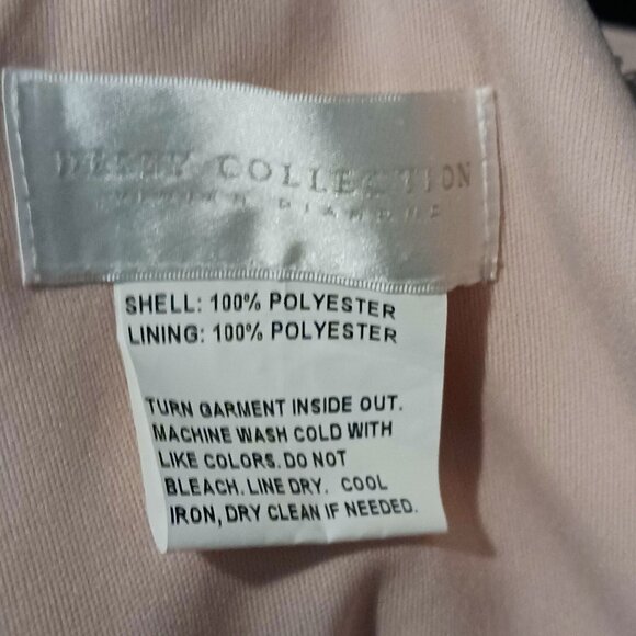 NEW Dessy Collection Off-the-Shoulder Puff Sleeve Maxi Dress Cameo Pink Size 20 - Picture 7 of 14